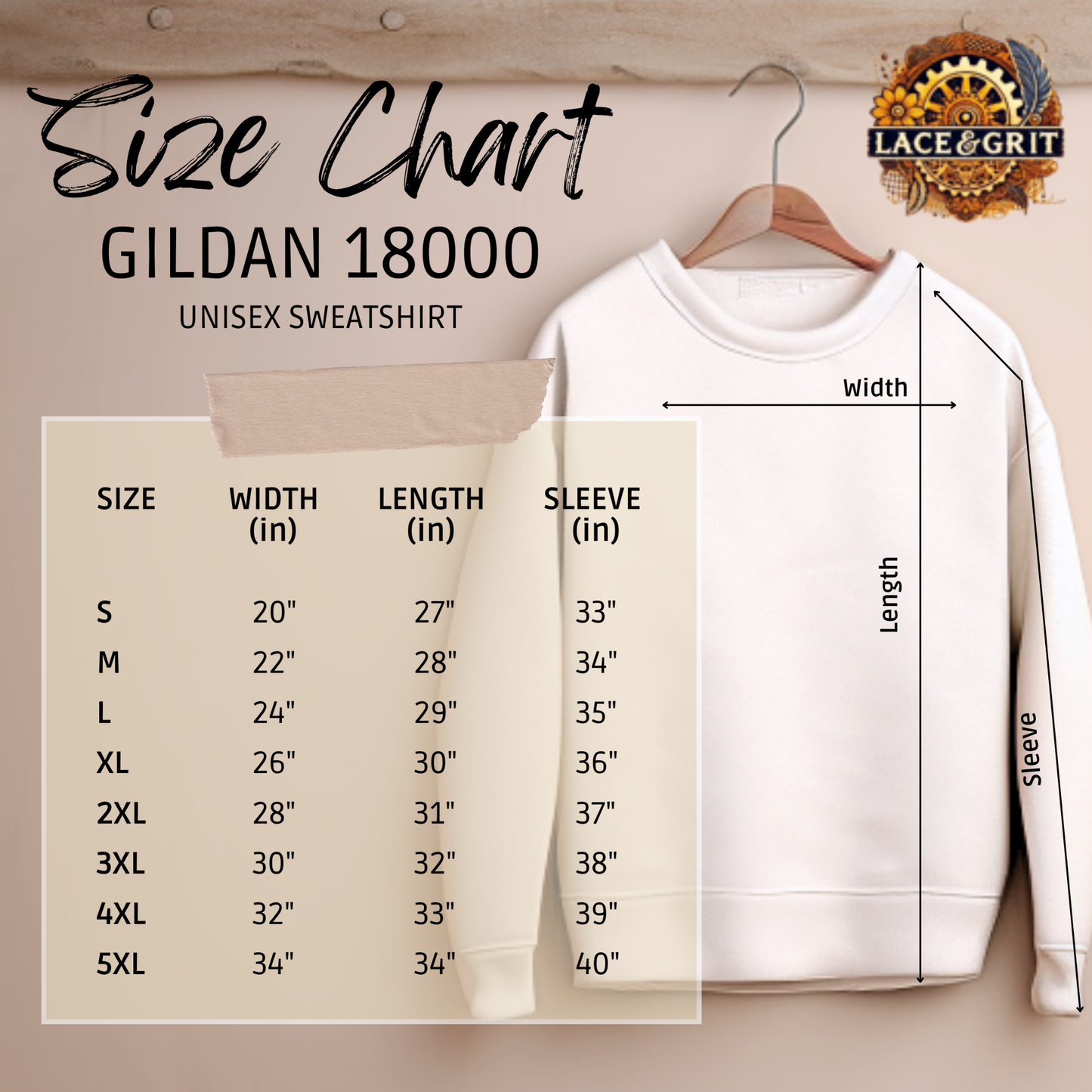 Lion Spirit – Crewneck Sweatshirt