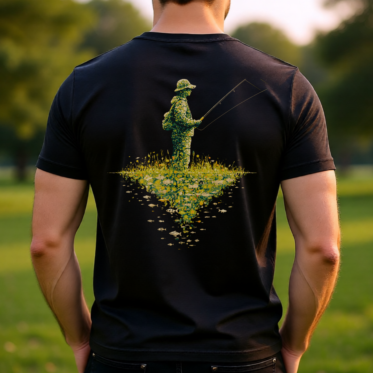 Fishing Reflection – T-Shirt