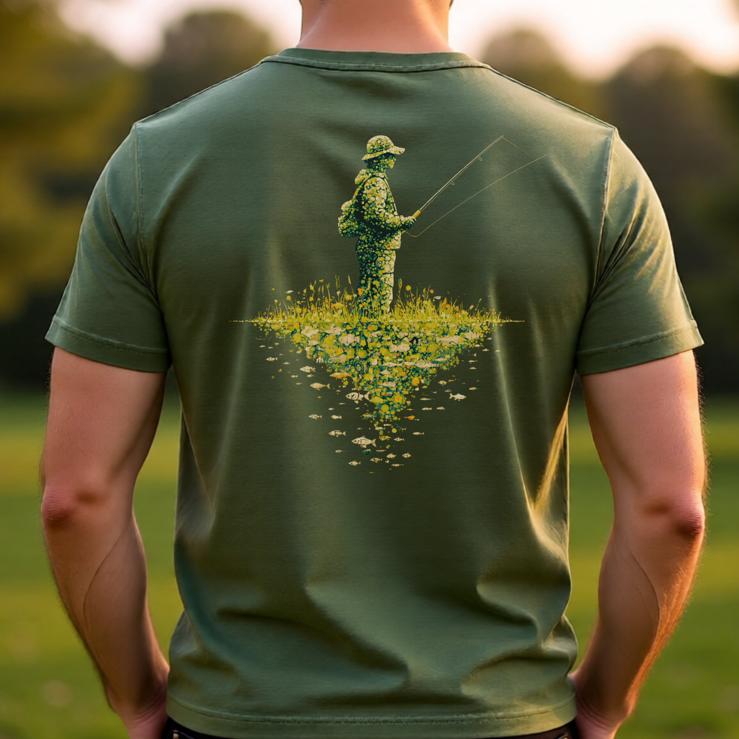 Fishing Reflection – T-Shirt