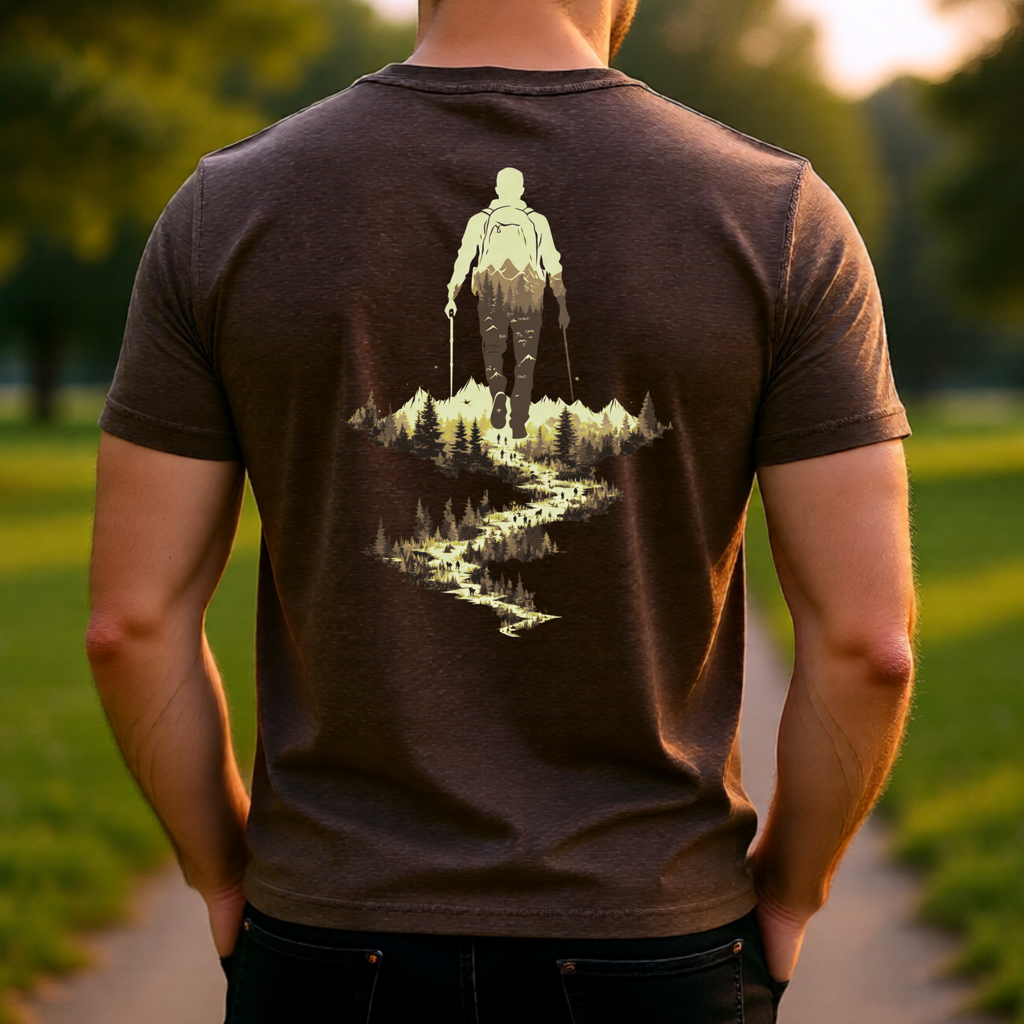 Hiker Reflection – T-Shirt