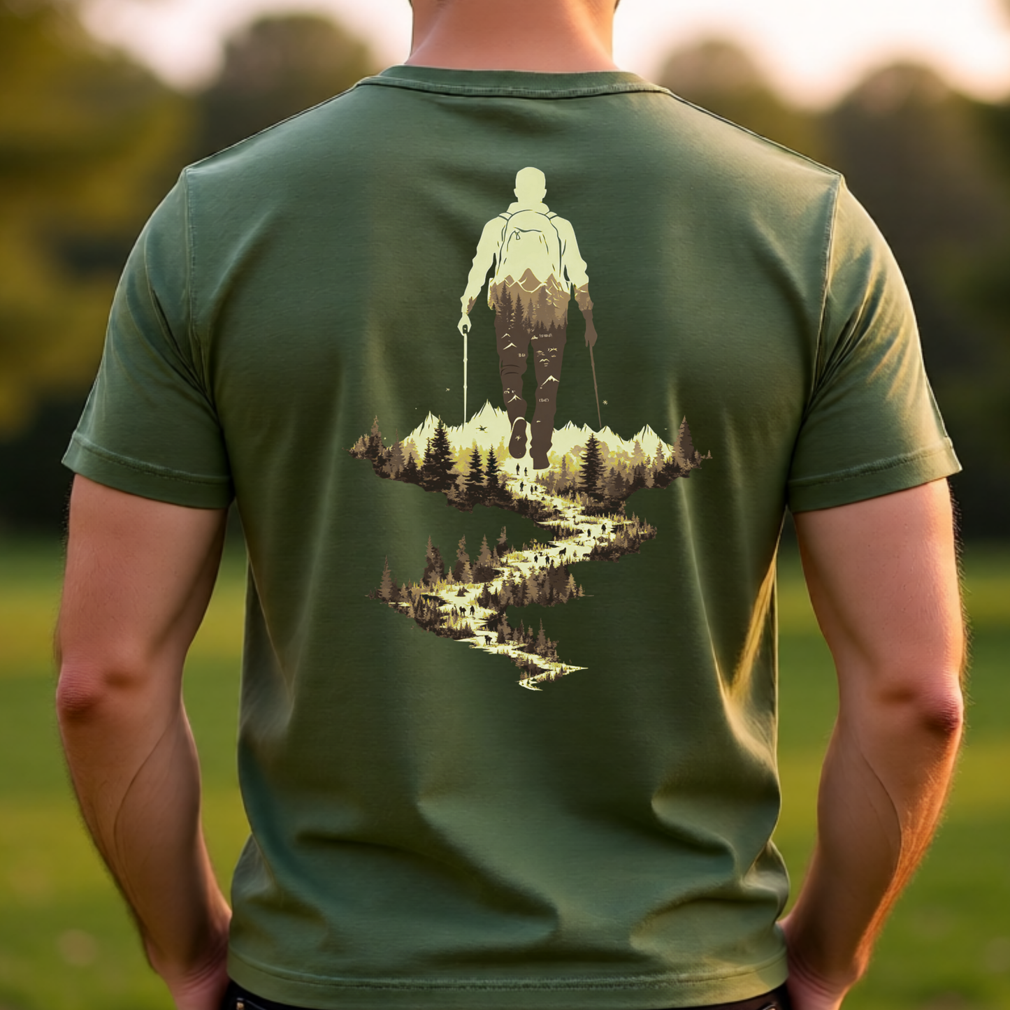 Hiker Reflection – T-Shirt