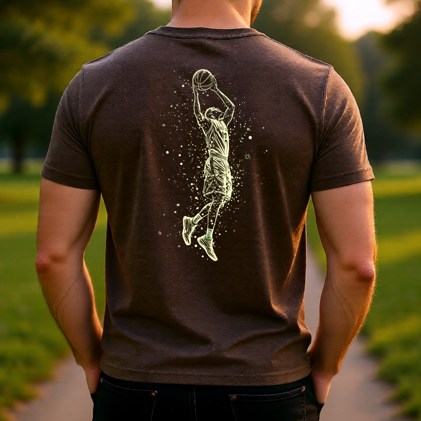 Rise & Release Basketball – T-Shirt