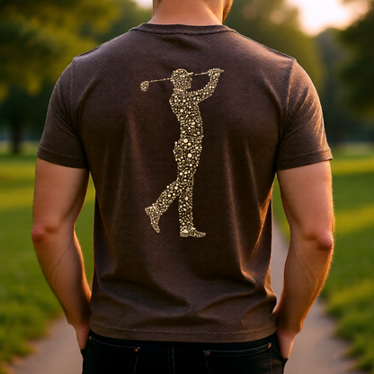 Golden Swing Golfer – T-Shirt