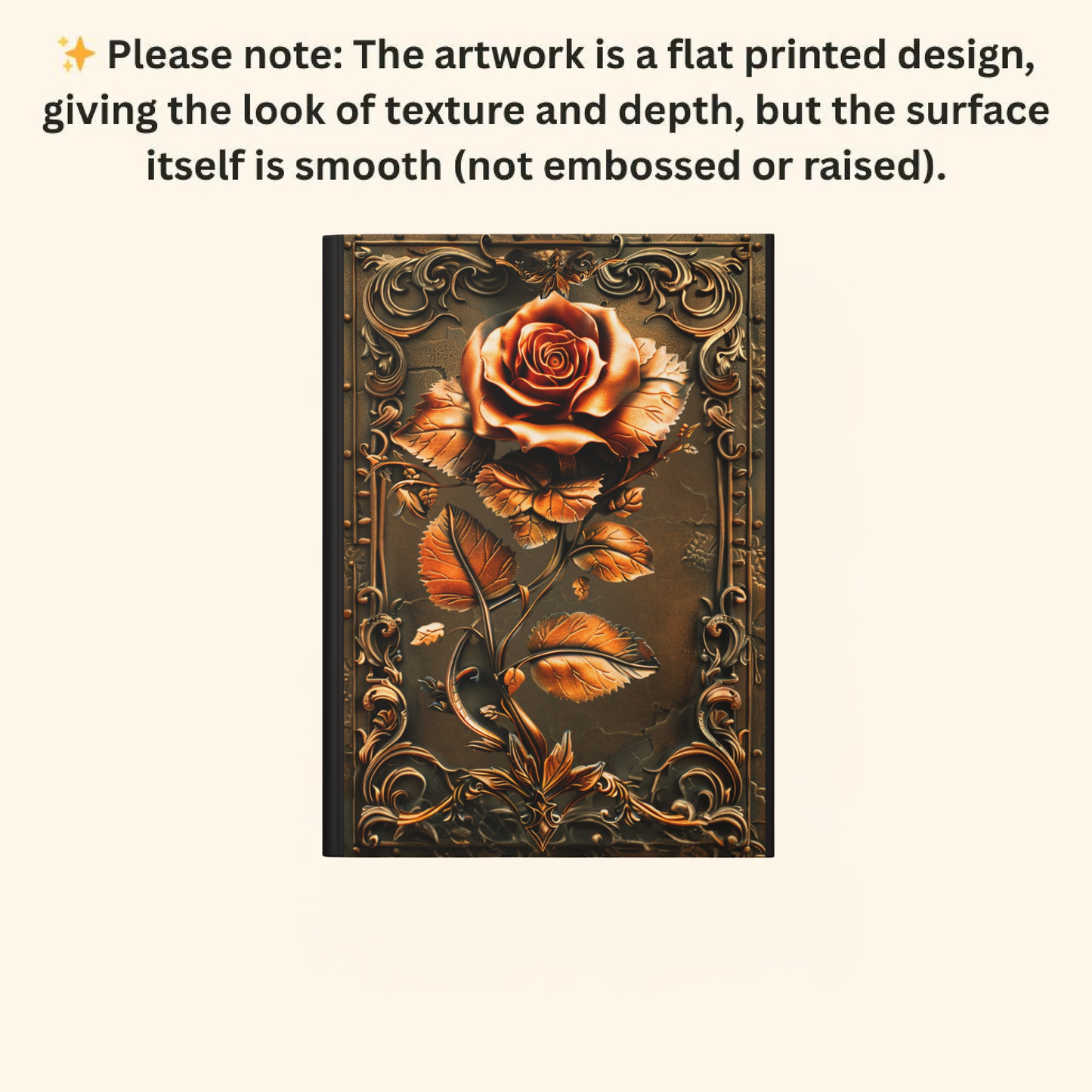 Enchanted Rose – Hardcover Journal