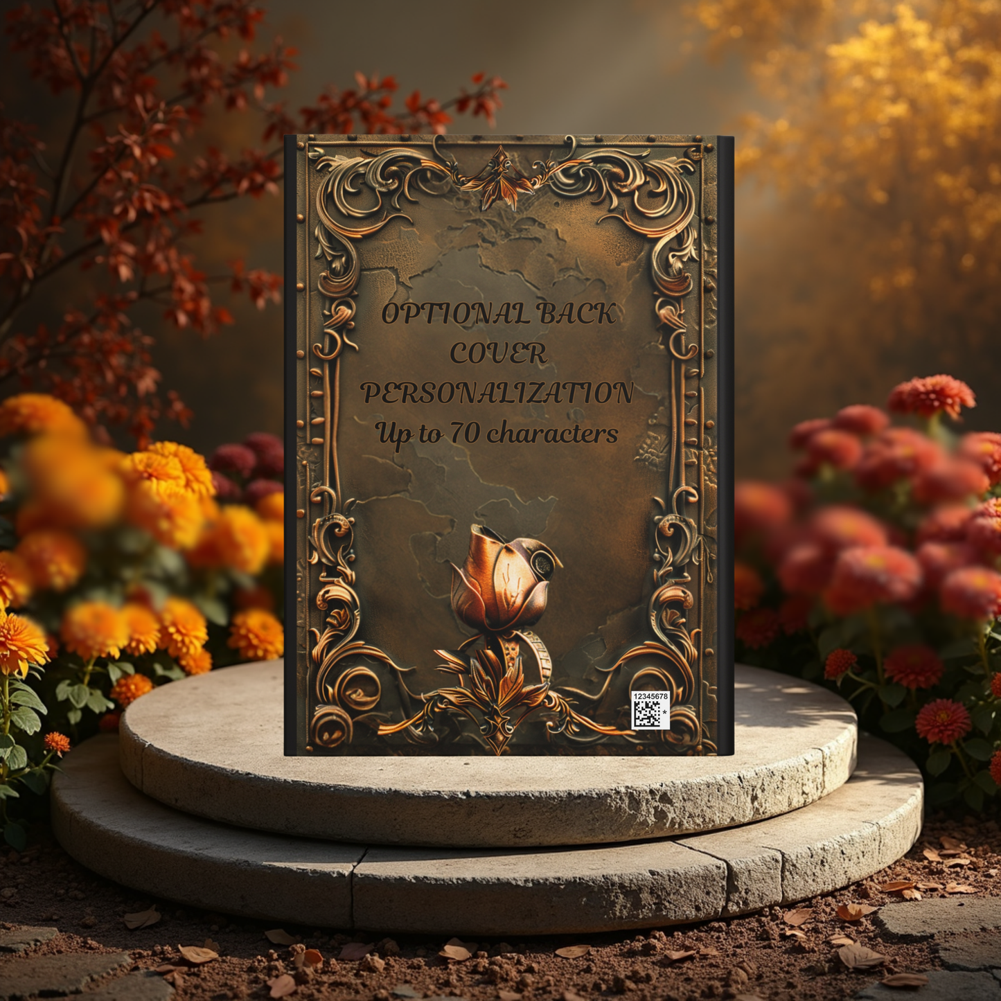 Enchanted Rose – Hardcover Journal