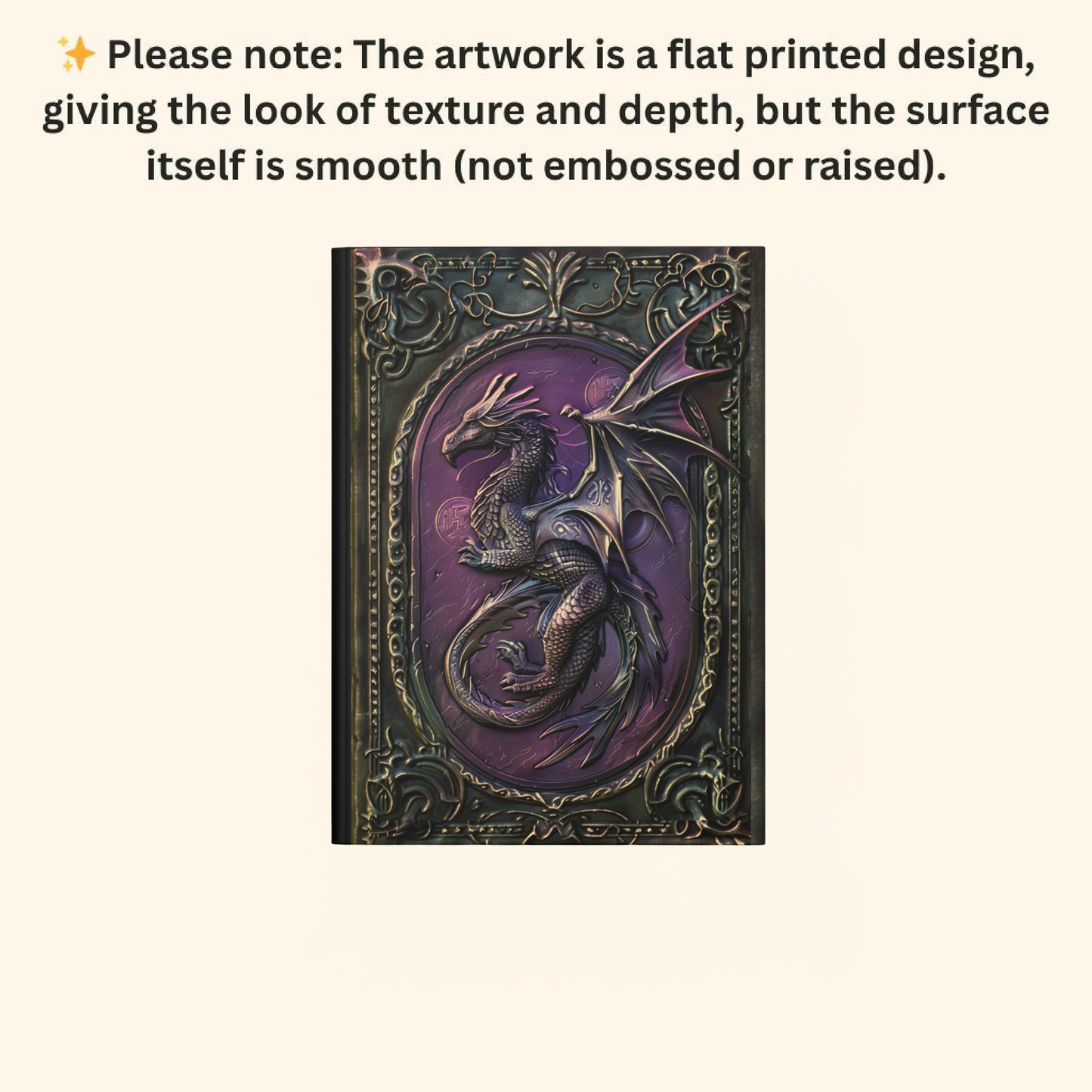 Enchanted Dragon - Hardcover Journal