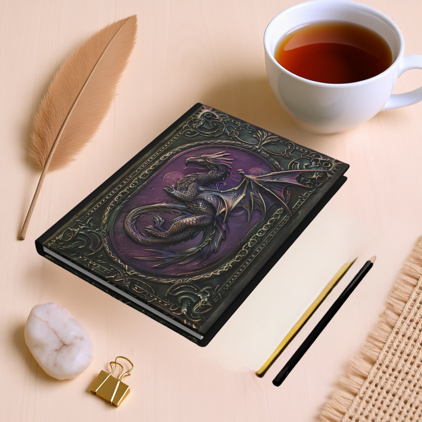 Enchanted Dragon - Hardcover Journal