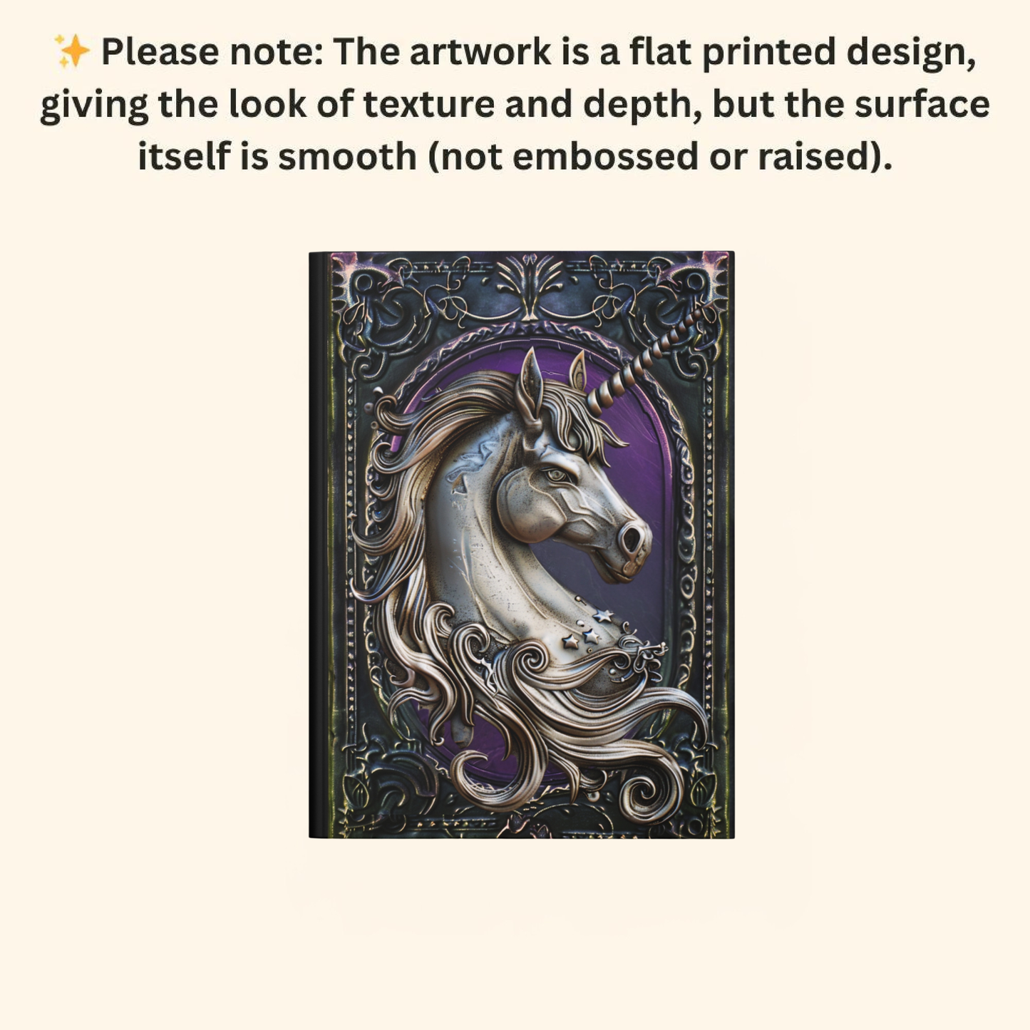 Enchanted Unicorn  - Hardcover Journal