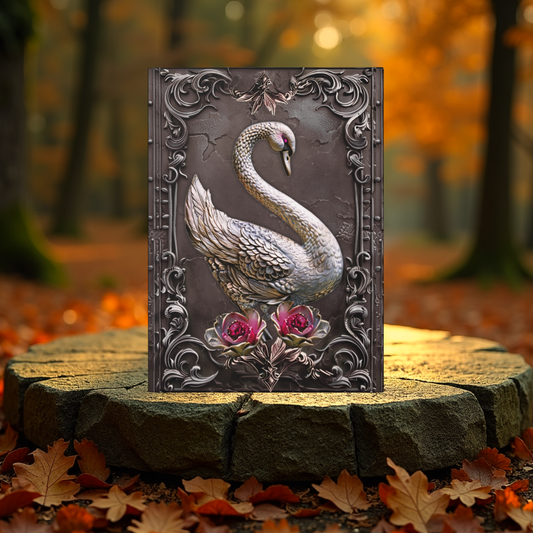 Enchanted Swan - Hardcover Journal