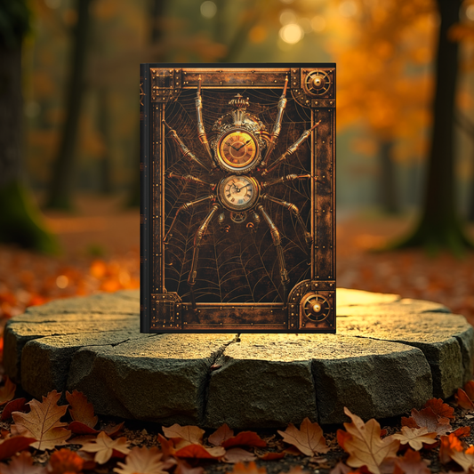 Steampunk Spider – Dark Fantasy Hardcover Journal