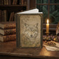 Woodland Wolf Journal – Personalized Vintage-Inspired Botanical Hardcover Notebook