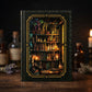 Apothecary Library Journal – Personalized Vintage-Inspired Botanical Hardcover Notebook