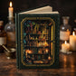Apothecary Library Journal – Personalized Vintage-Inspired Botanical Hardcover Notebook