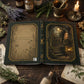 Moonlit Stone Staircase Journal – Personalized Vintage-Inspired Garden Hardcover Notebook