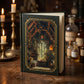 Moonlit Conservatory Journal – Personalized Vintage-Inspired Apothecary Greenhouse Hardcover Notebook