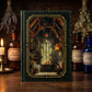Moonlit Conservatory Journal – Personalized Vintage-Inspired Apothecary Greenhouse Hardcover Notebook