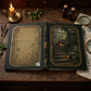 Apothecary Moonlit Stairway Journal – Personalized Vintage-Inspired Botanical Hardcover Notebook