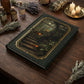 Apothecary Moonlit Stairway Journal – Personalized Vintage-Inspired Botanical Hardcover Notebook
