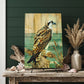Osprey Glass Art Panel, Tempered Glass Coastal Decor, Beach House Accent