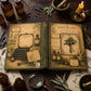 Mugwort Journal, Personalized Herbal Journal, Apothecary Notebook, Botanical Writing Journal, Dark Academia Gift