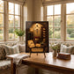 Skeleton Key Tempered Glass Art Panel | Museum Inspired Wall Decor | Cabinet of Curiosities | Collector Gift