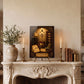 Skeleton Key Tempered Glass Art Panel | Museum Inspired Wall Decor | Cabinet of Curiosities | Collector Gift