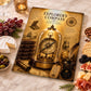 Explorer's Compass Tempered Glass Art, Charcuterie Serving Board, Navigation Decor, Cabinet of Curiosities, Explorer Gift