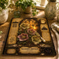 Hellebore Tempered Glass Art, Charcuterie Serving Board, Botanical Decor, Hellebore Flower Art, Garden Gift