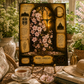 Cherry Blossom Tempered Glass Art, Charcuterie Serving Board, Botanical Decor, Floral Art, Garden Gift