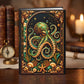 Octopus Hardcover Journal, Personalized Ocean Notebook, Enchanted Marine Gift
