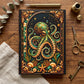 Octopus Hardcover Journal, Personalized Ocean Notebook, Enchanted Marine Gift