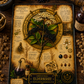 Elderberry Tempered Glass Art Board, Apothecary Charcuterie Board, Herbalist Gift