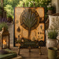 Rosemary Tempered Glass Art Board, Apothecary Charcuterie Board, Herbalist Gift