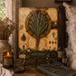 Rosemary Tempered Glass Art Board, Apothecary Charcuterie Board, Herbalist Gift