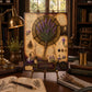 Lavender Tempered Glass Art Board, Apothecary Charcuterie Board, Herbalist Gift