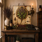 Holy Basil Tempered Glass Art Board, Apothecary Charcuterie Board, Herbalist Gift