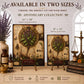 Holy Basil Tempered Glass Art Board, Apothecary Charcuterie Board, Herbalist Gift
