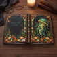 Jellyfish Hardcover Journal, Personalized Ocean Notebook, Enchanted Marine Gift