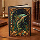 Dolphin Hardcover Journal, Personalized Ocean Notebook, Enchanted Marine Gift
