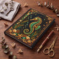 Seahorse Hardcover Journal, Personalized Ocean Notebook, Enchanted Marine Gift