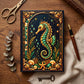 Seahorse Hardcover Journal, Personalized Ocean Notebook, Enchanted Marine Gift