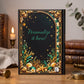 Mermaid Hardcover Journal, Personalized Ocean Notebook, Enchanted Fantasy Gift