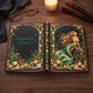 Mermaid Hardcover Journal, Personalized Ocean Notebook, Enchanted Fantasy Gift