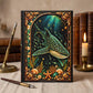 Whale Shark Hardcover Journal, Personalized Ocean Notebook, Enchanted Marine Gift