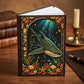 Whale Shark Hardcover Journal, Personalized Ocean Notebook, Enchanted Marine Gift