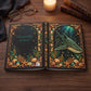Whale Shark Hardcover Journal, Personalized Ocean Notebook, Enchanted Marine Gift