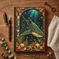 Whale Shark Hardcover Journal, Personalized Ocean Notebook, Enchanted Marine Gift