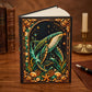 Humpback Whale Hardcover Journal, Personalized Ocean Notebook, Enchanted Marine Gift