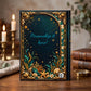 Sea Turtle Hardcover Journal, Personalized Ocean Notebook, Enchanted Marine Life Gift