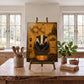 Badger Tempered Glass Art, Charcuterie Serving Board, Woodland Animal Decor, Badger Art, Nature Lover Gift
